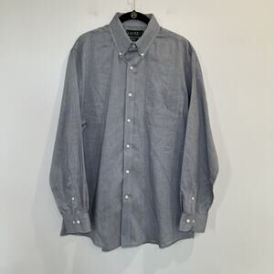 Lauren Ralph Lauren Men's Slim Fit Long Sleeve Button Down‎ Shirt Size 16 1/ 2